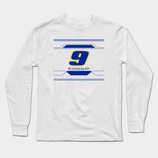 Chase Elliott #9 2023 NASCAR Design Long Sleeve T-Shirt